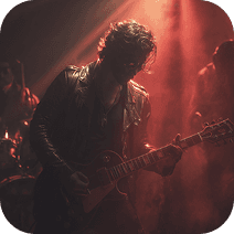 Metal music style artwork